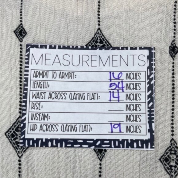 PROMESA | Black & White Lightweight Split Front Maxi Dress | Size L - Picture 10 of 11